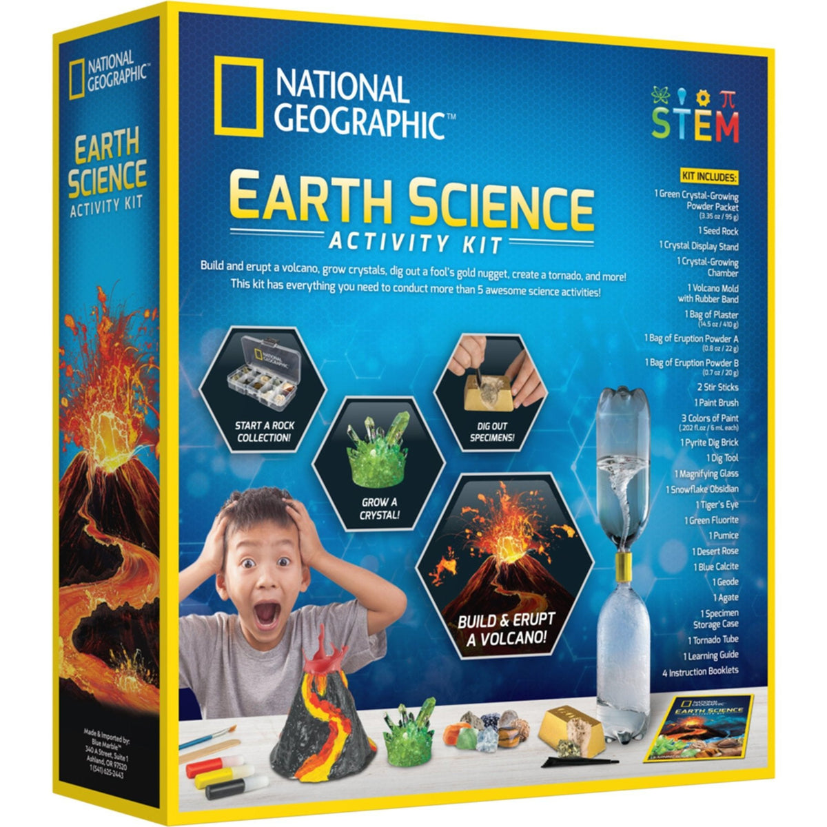 National Geographic Mega Earth Science Kit-NGMEGAEARTHINT-Animal Kingdoms Toy Store