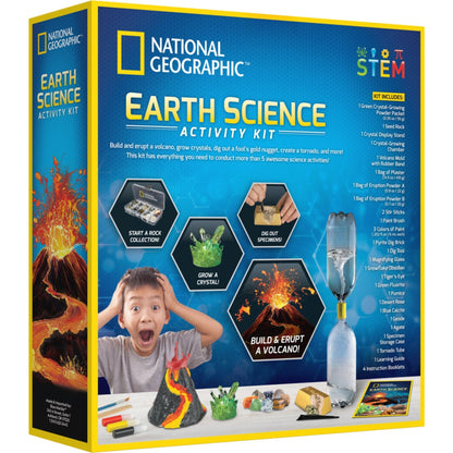 National Geographic Mega Earth Science Kit-NGMEGAEARTHINT-Animal Kingdoms Toy Store