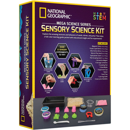 National Geographic Mega Sensory Science Kit-NGMEGASENS-Animal Kingdoms Toy Store