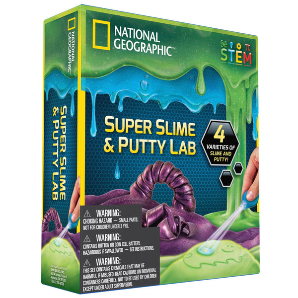 National Geographic - Super Slime & Putty Lab-Animal Kingdoms Toy Store