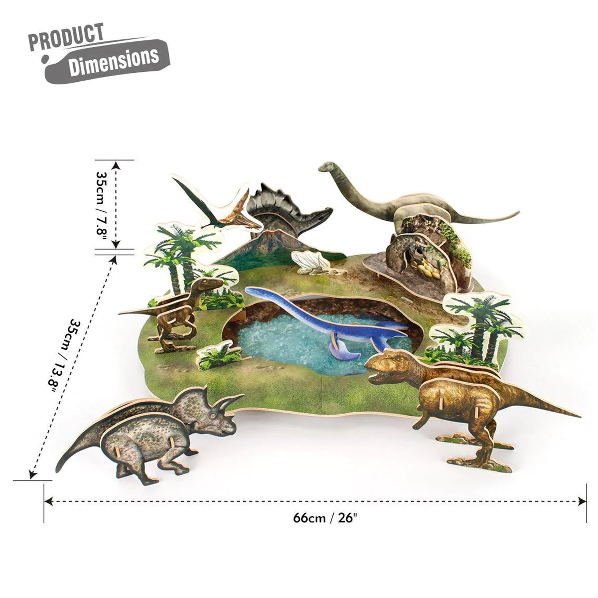 National Geographic Kids Dinosaur Park 3D