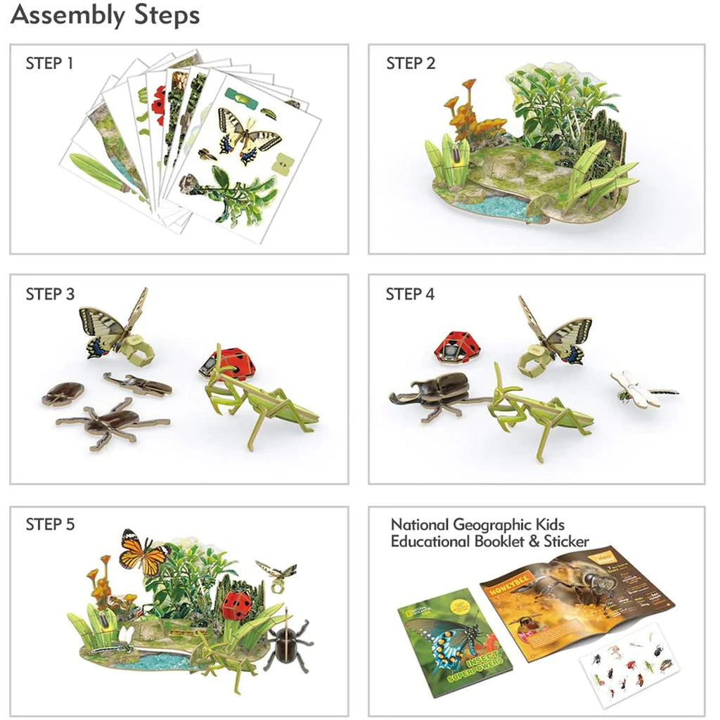 National Geographic Kids Insect Superpowers 3D – Animal Kingdoms Toy Store