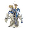 Papo Blue Weapon Master Ram Horse-39914-Animal Kingdoms Toy Store