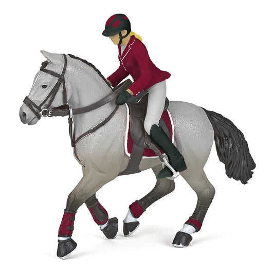 Papo Competition Horse with Riding Girl
