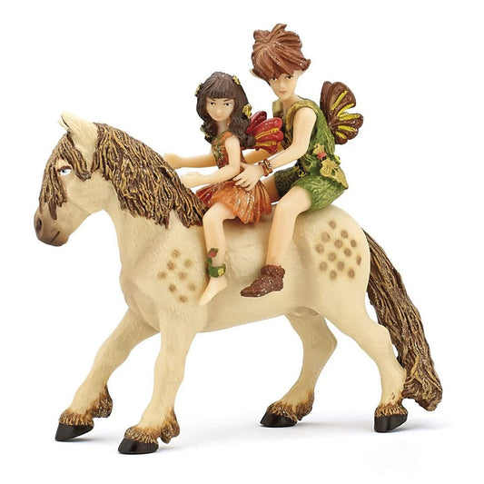 Papo Elves Children and Pony