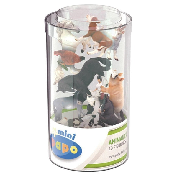Papo Mini Tube Farm Life-33015-Animal Kingdoms Toy Store