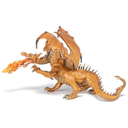 Papo Gold Two Headed Dragon
