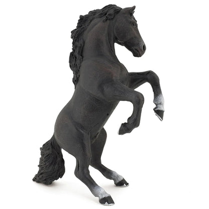 Papo Horse Black Reared up