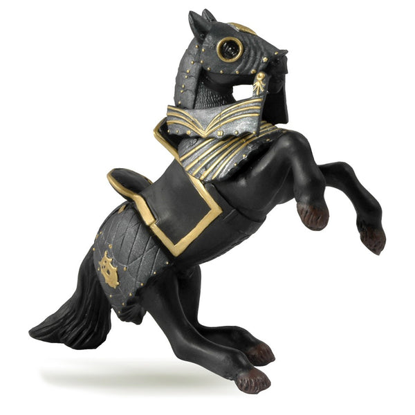Papo Knight in Black Armour Horse