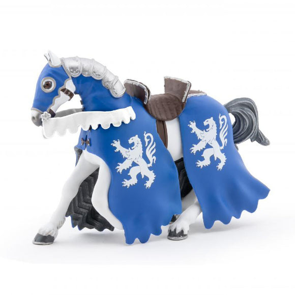 Papo Knights Horse with Lance Blue