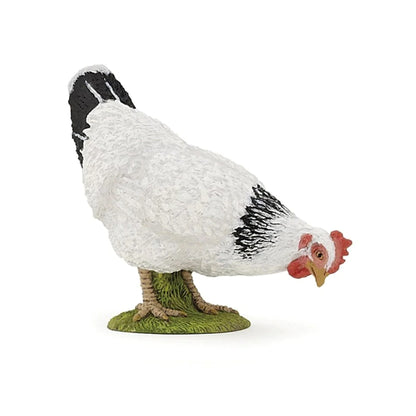 Papo Pecking White Hen