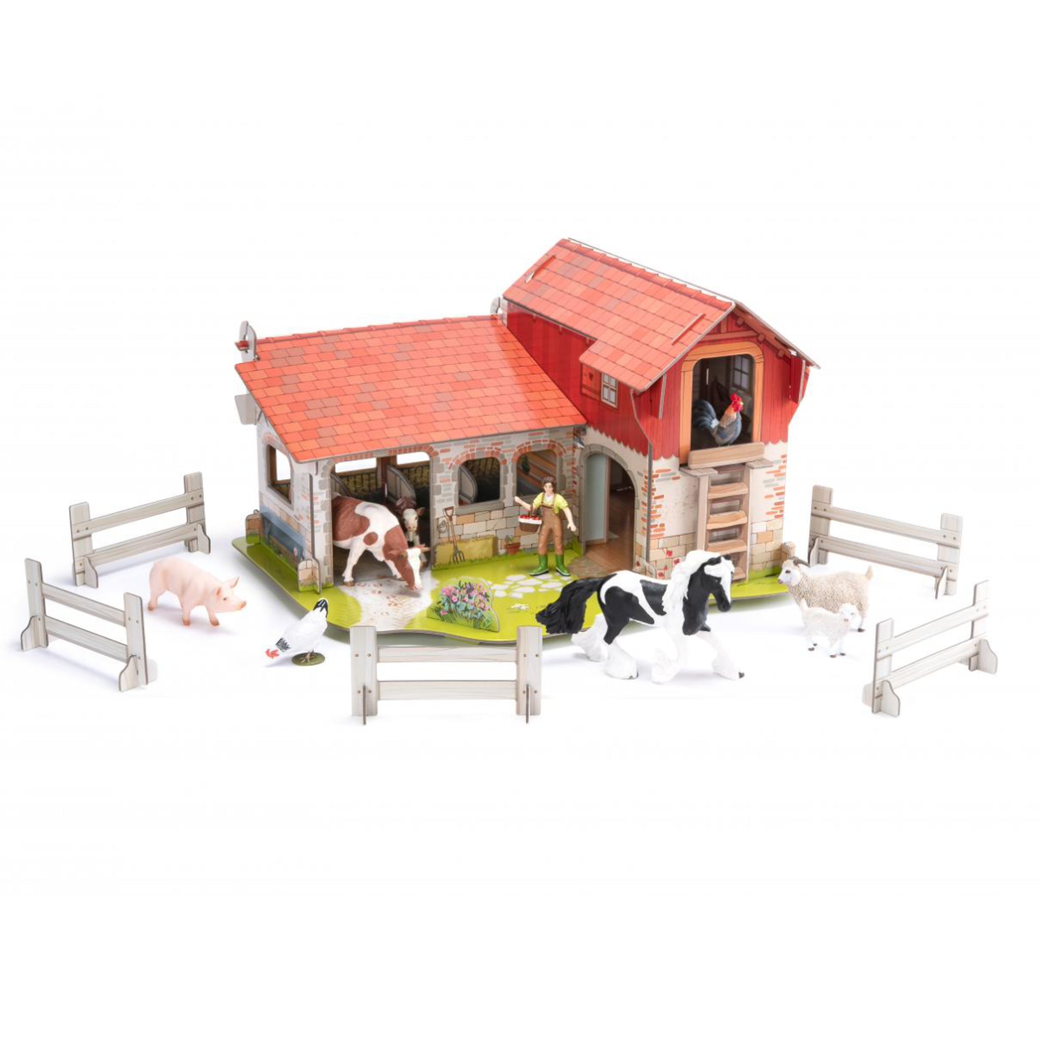 Papo Farmyard Animals Figurines Collection