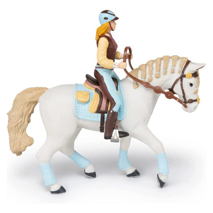 Papo Trendy Riding Woman Blue