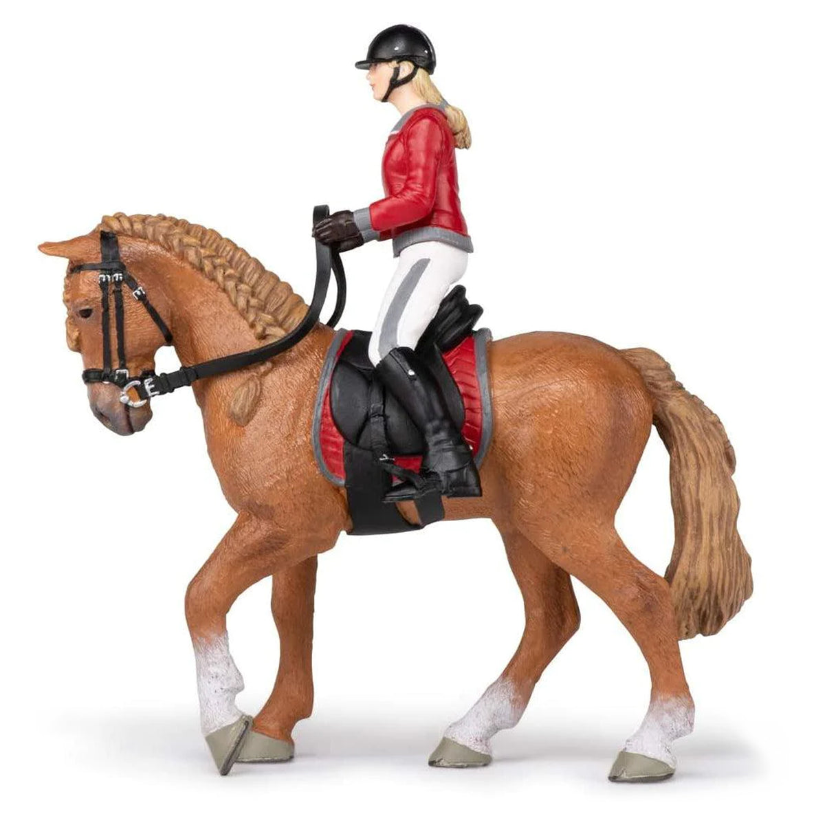 Papo Walking Horse with Riding Girl