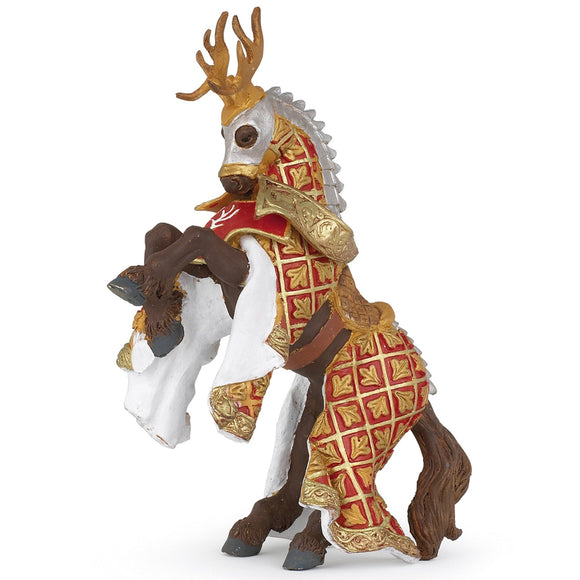 Papo Weapon Master Stag Horse-39912-Animal Kingdoms Toy Store