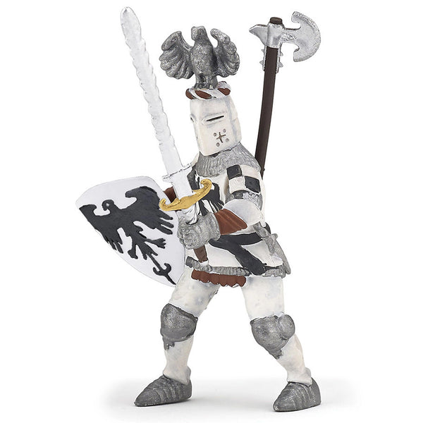 Papo White Crested Knight