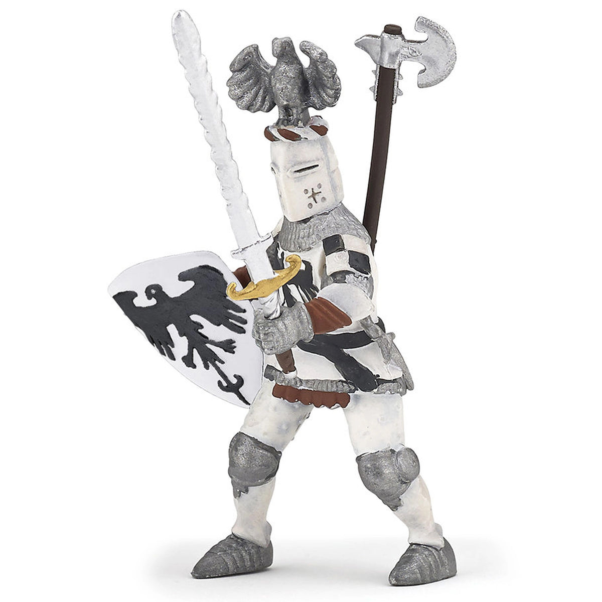 Papo White Crested Knight