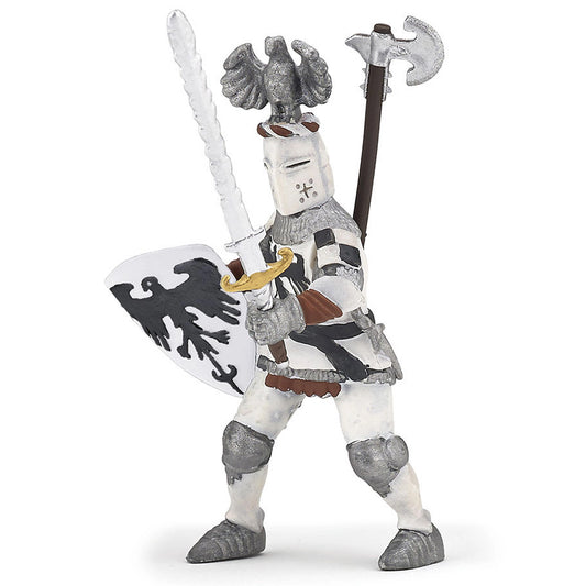 Papo White Crested Knight