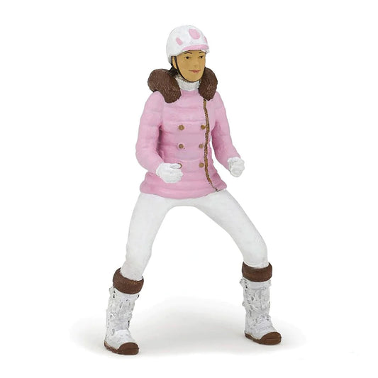 Papo Winter Riding Girl