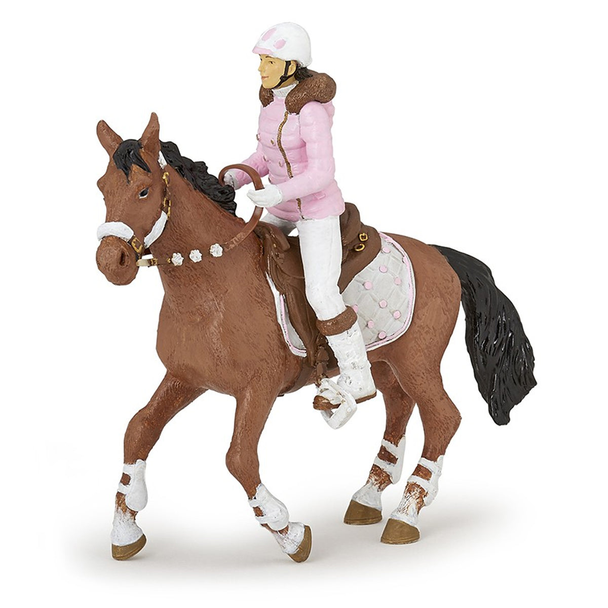 Papo Winter Riding Girl