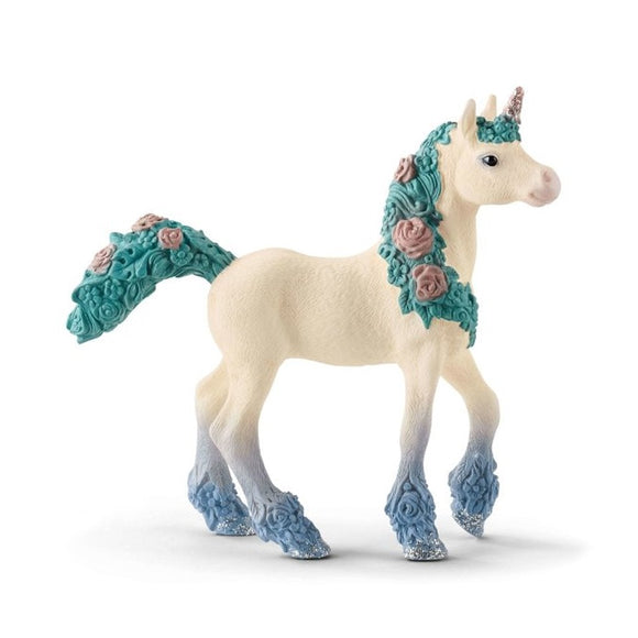 Schleich Blossom unicorn foal-70591-Animal Kingdoms Toy Store