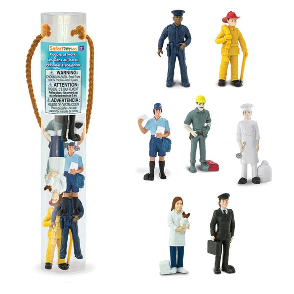Toobs Work Safari Ltd People at Work Toob – Animal Kingdoms Toy Store