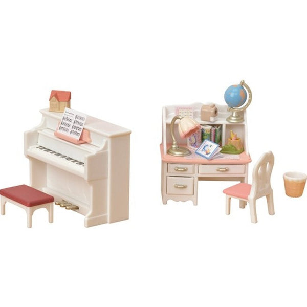 Sylvanian Families Piano and Desk Set-5284-Animal Kingdoms Toy Store