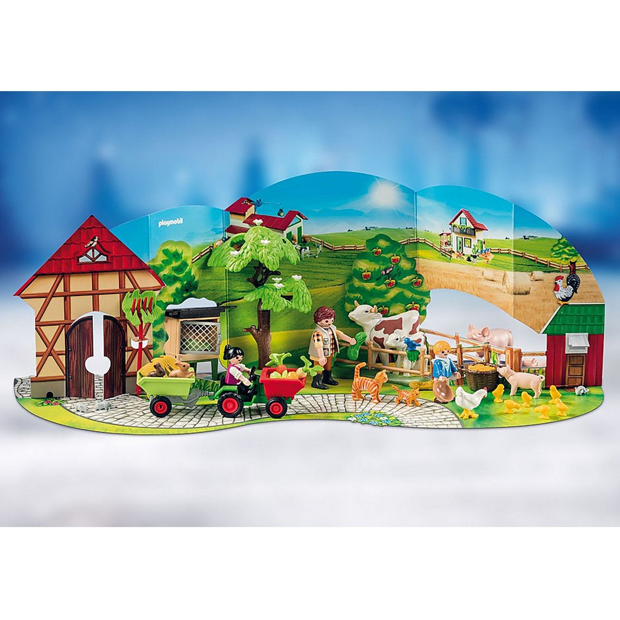 Playmobil Advent Calendar Farm Animal Kingdoms Toy Store