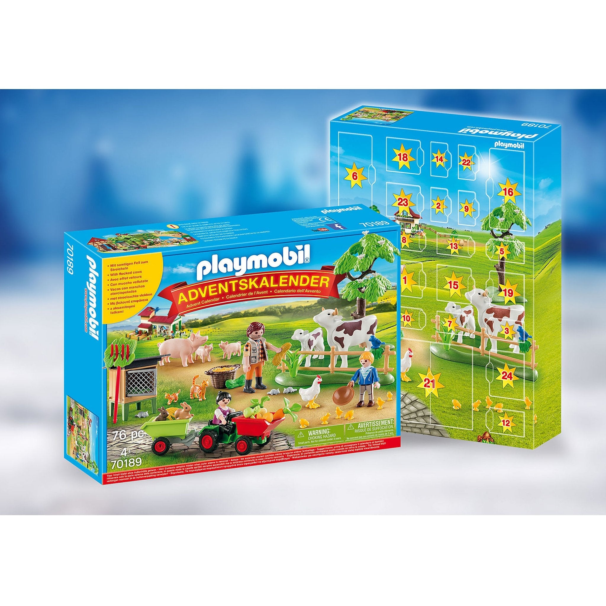 Playmobil Advent Calendar Farm Animal Kingdoms Toy Store