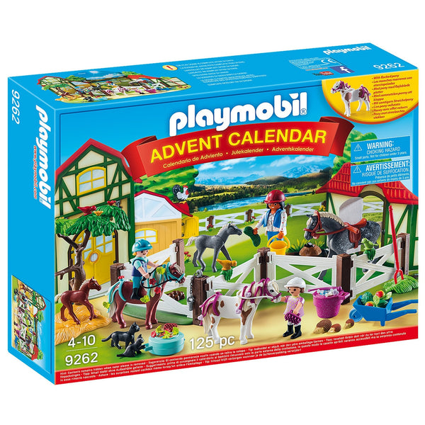 Playmobil Advent Calendar Horse Farm-9262-Animal Kingdoms Toy Store