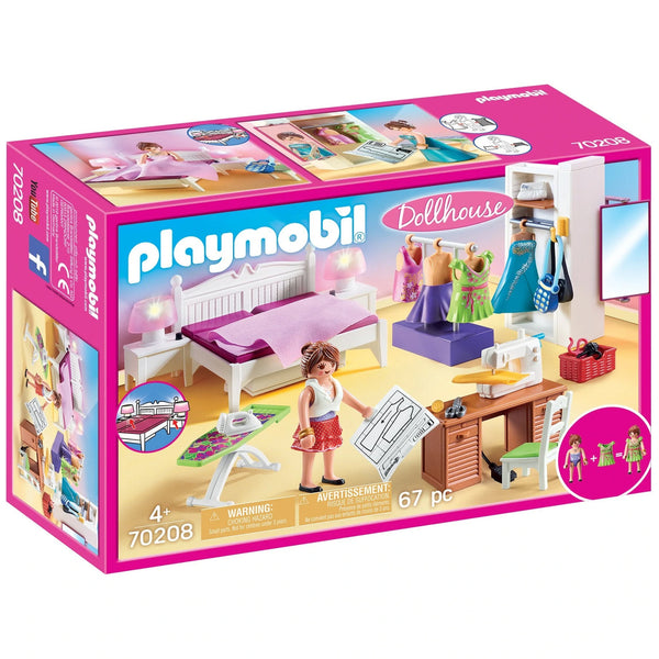Playmobil Bedroom with Sewing Corner