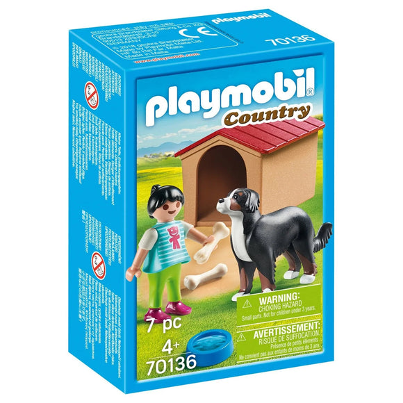Playmobil Country Dog With Kennel