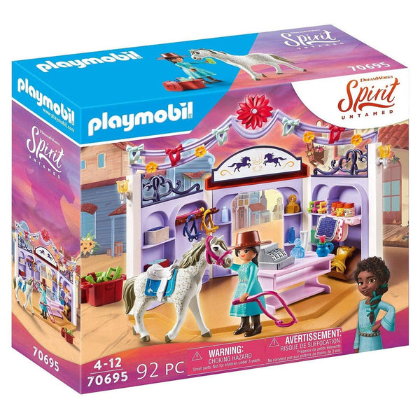PLAYMOBIL Spirit Untamed Rodeo Set – Pru & Chica Linda Horse Rider Figure With Accessories