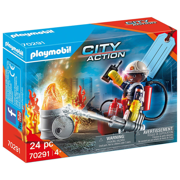 Playmobil Fire Rescue Gift Set-70291-Animal Kingdoms Toy Store