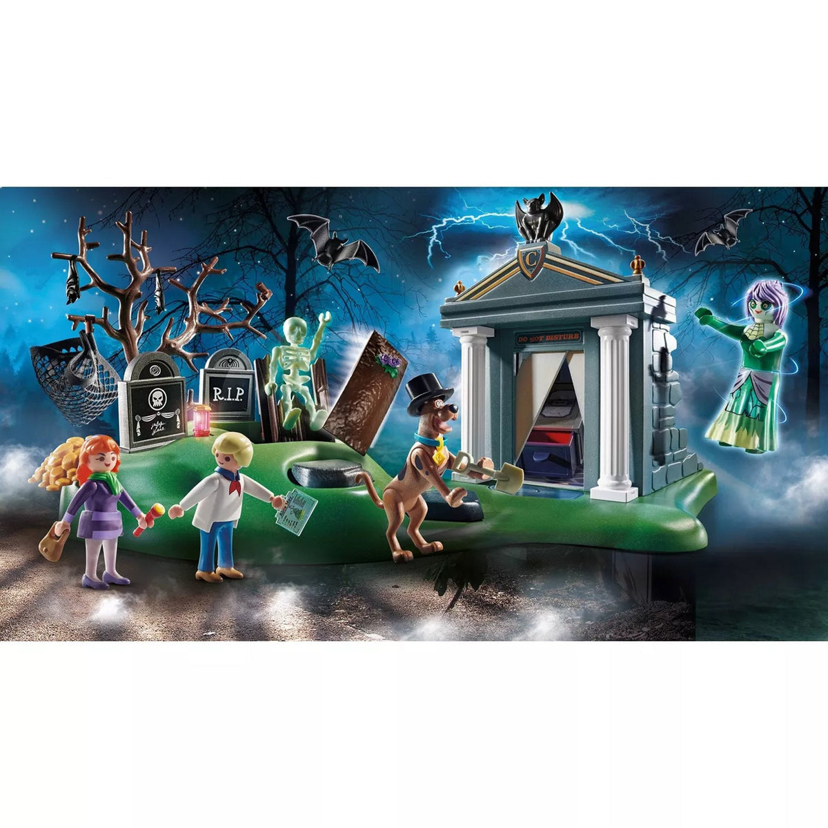Playmobil SCOOBY-DOO! Cemetery Adventure-70362-Animal Kingdoms Toy Store