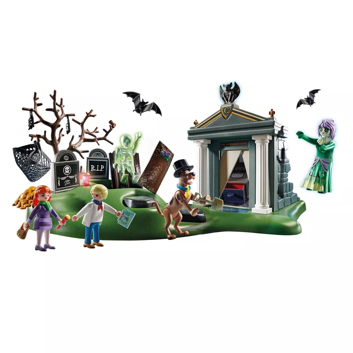 Playmobil SCOOBY-DOO! Cemetery Adventure-70362-Animal Kingdoms Toy Store