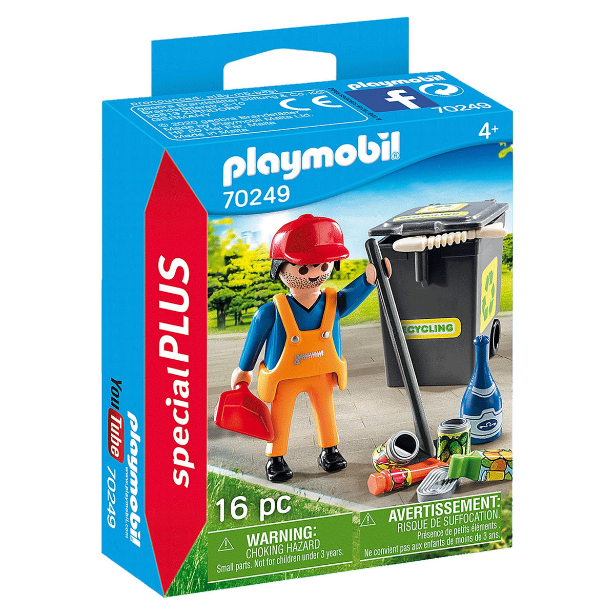 Playmobil Special Plus Street Cleaner-70249-Animal Kingdoms Toy Store
