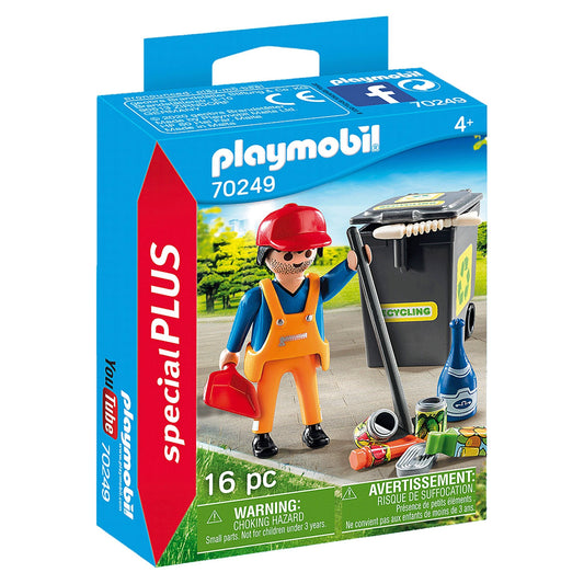 Playmobil Special Plus Street Cleaner-70249-Animal Kingdoms Toy Store