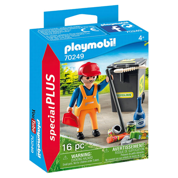 Playmobil Special Plus Street Cleaner-70249-Animal Kingdoms Toy Store