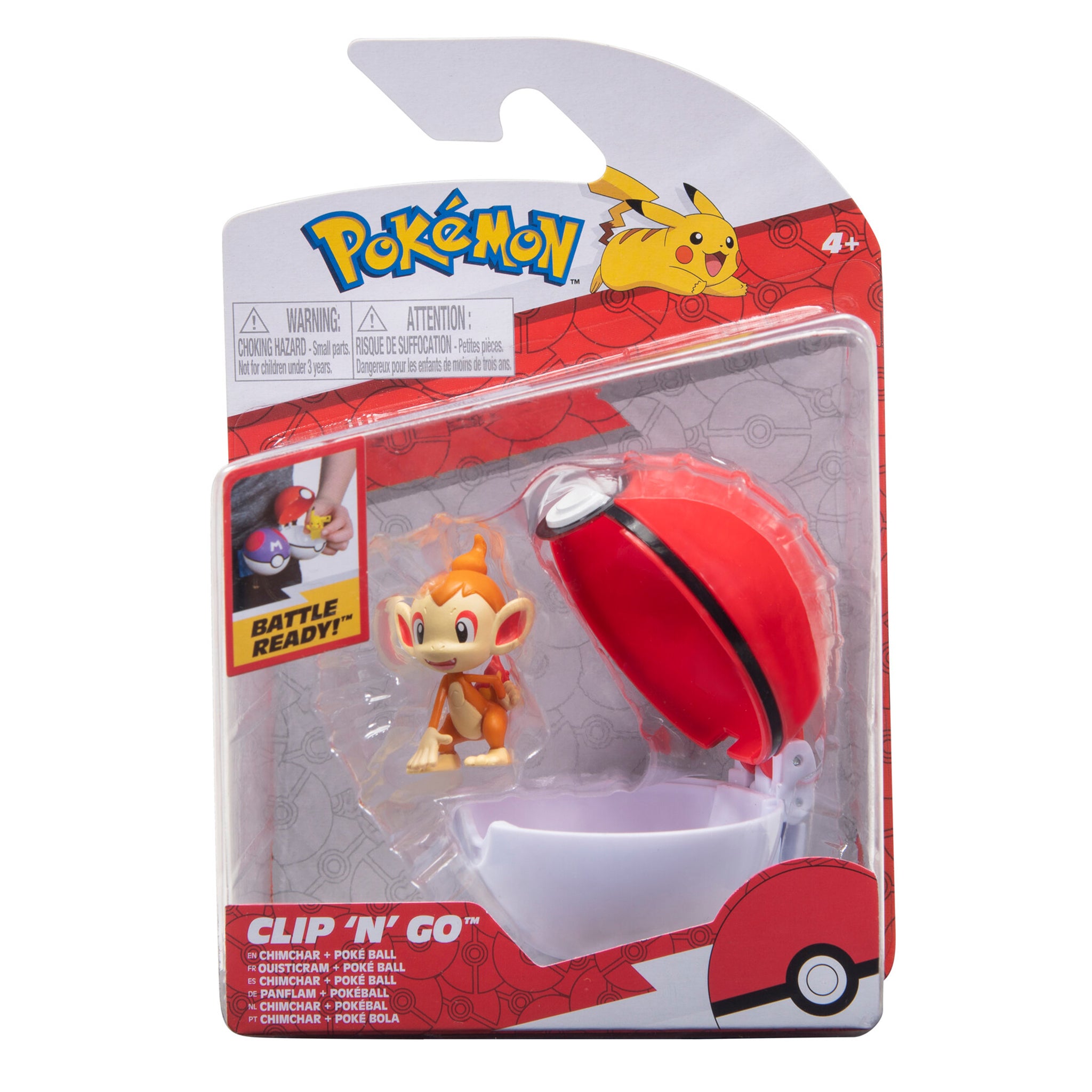 Pokemon Clip And Go Chimchar – Animal Kingdoms Toy Store