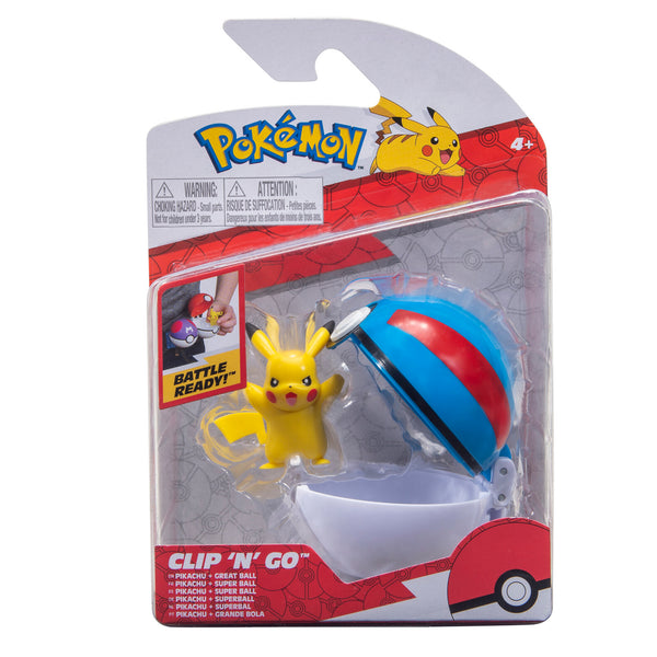 Pokemon Clip And Go Pikachu
