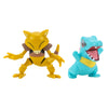 Pokemon Battle Figure - Abra & Totodile - Damaged Box