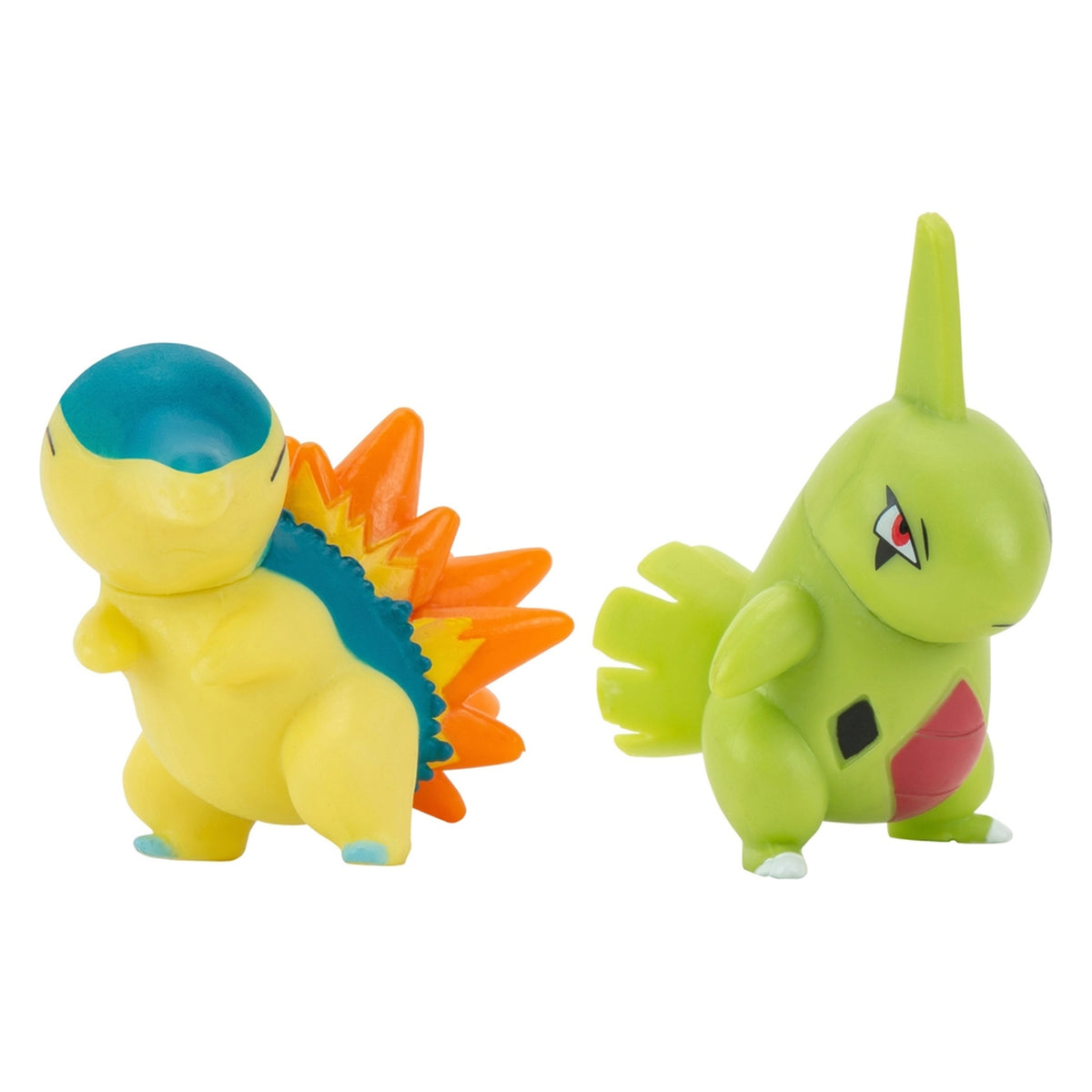 Pokemon Battle Figure - Larvitar & Cyndaquil