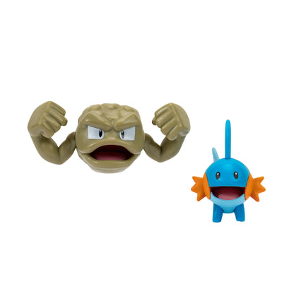 Pokemon Battle Figure - Mudkip & Geodude