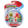 Pokemon Battle Figure Set - Charmeleon, Bulbasaur and Larvitar