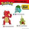 Pokemon Battle Figure Set - Charmeleon, Bulbasaur and Larvitar