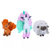 Pokemon Battle Figure Set - Galarian Ponyta, Vulpix & Wooloo