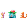 Pokemon Battle Figure Set - Ivysaur, Charmander and Aipom