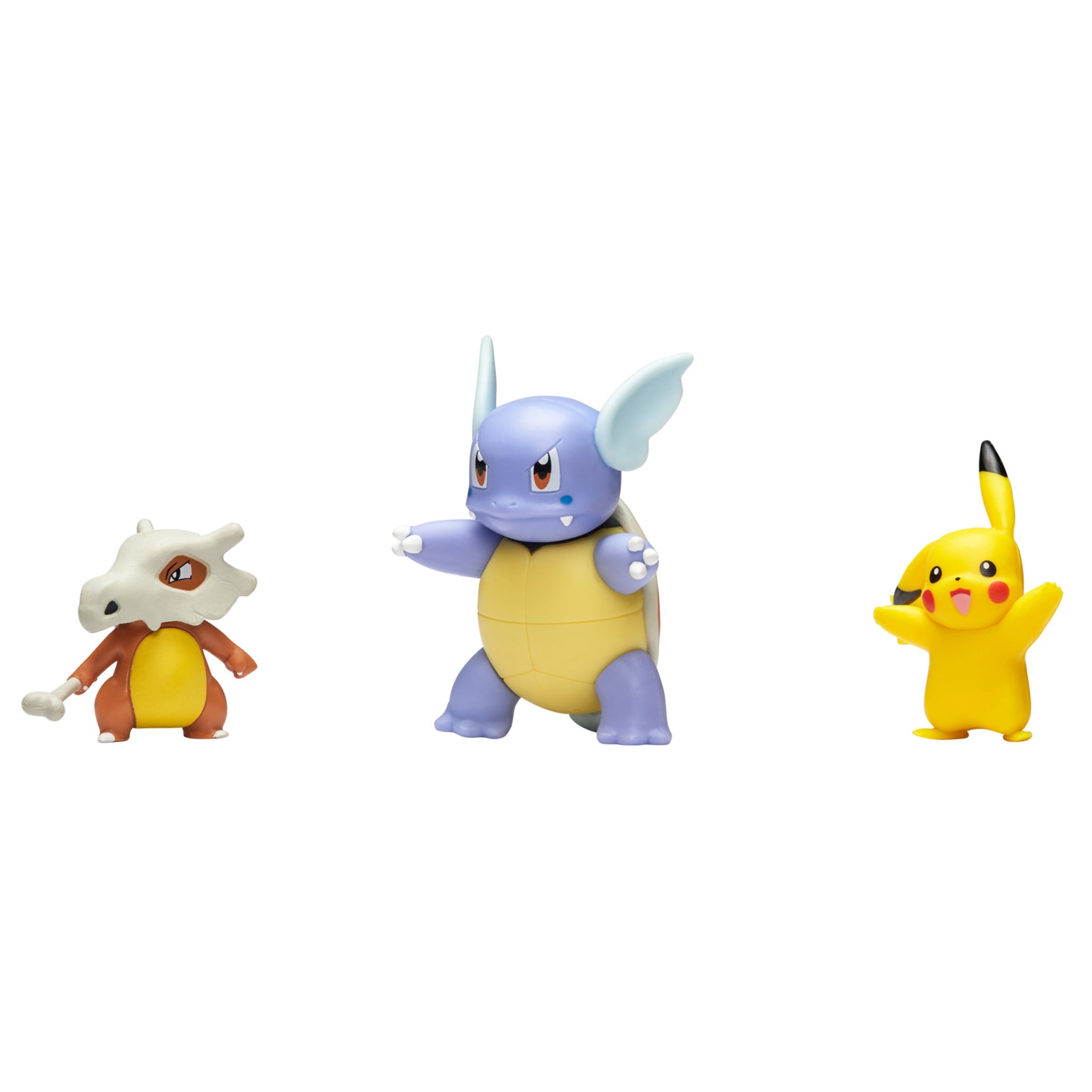 Pokemon Battle Figure Set Wartortle, Pikachu and Cubone – Animal