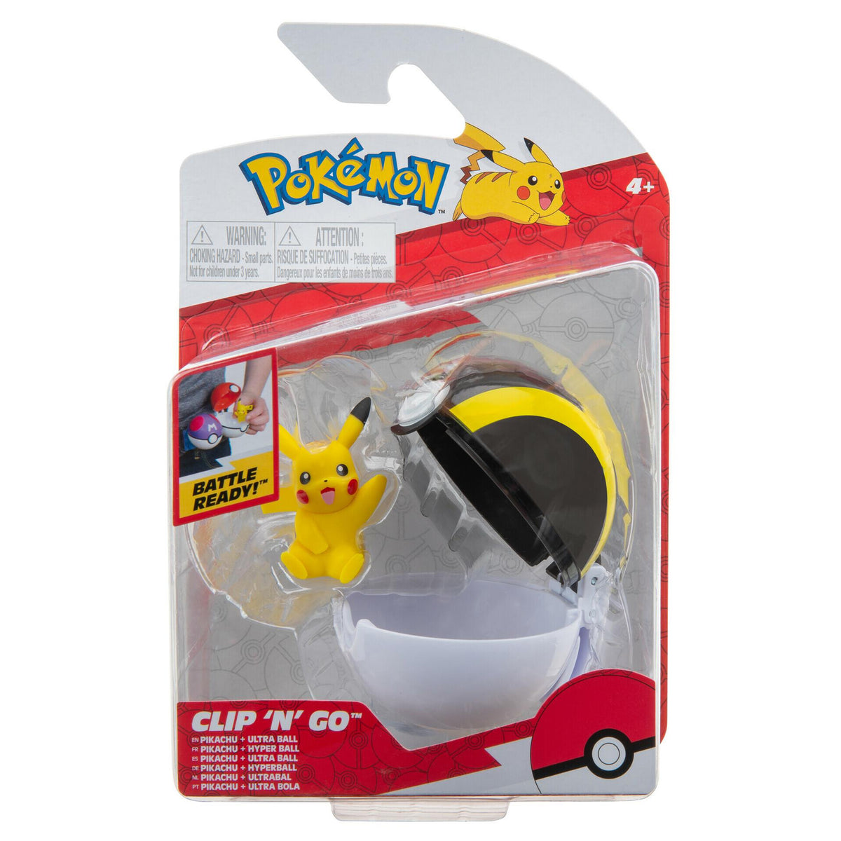 Pokemon Clip And Go Pikachu Sitting